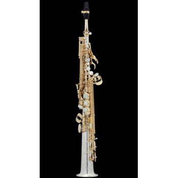 Series III B-flat Soprano Saxophone Sterling Silver engraved  Lacquered keys